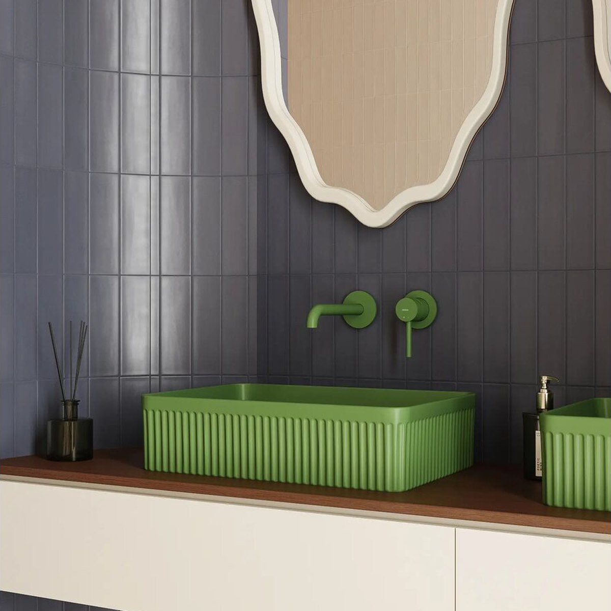 Bocco Pleat (sage green) — zdjęcie 2