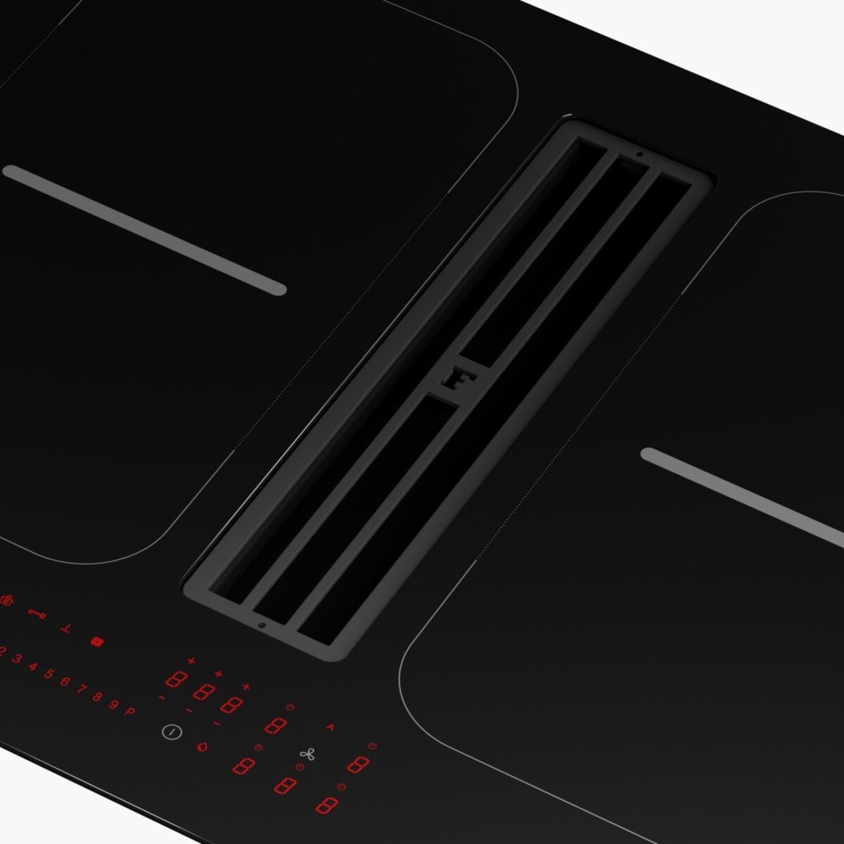 Franke Smart 2gether Black Lines (czarne szkło) — zdjęcie 3